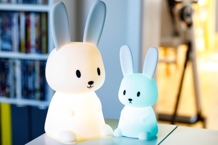 InnoGIO, GIObunny, silikonowa lampka nocna, maxi