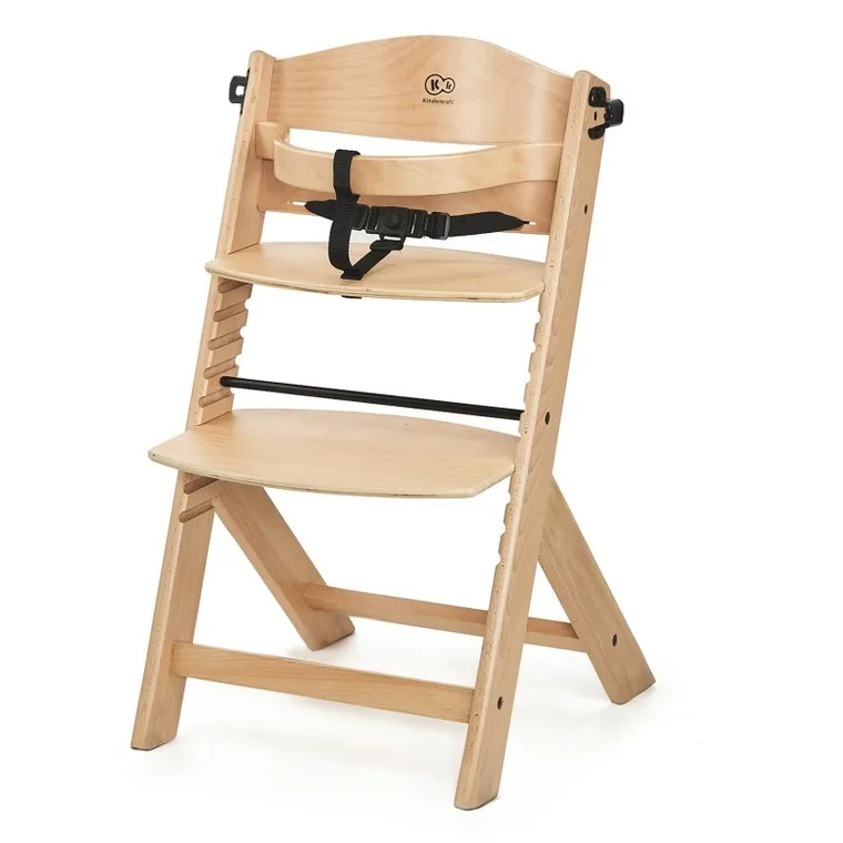 Kinderkraft, Enock, krzesełko do karmienia + bujaczek, Calmee, Grey