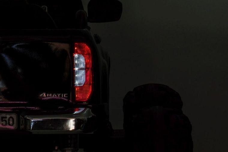 Lean Cars, Mercedes-Benz, pojazd na akumulator 4-4, czarny