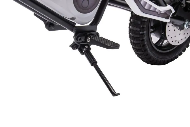 Lean Cars, motor crossowy, pojazd na akumulator, A9901, biały