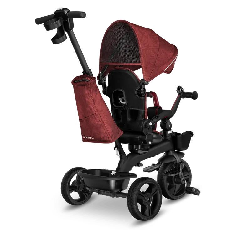 Lionelo, Kori, rowerek trójkołowy, Red Burgundy