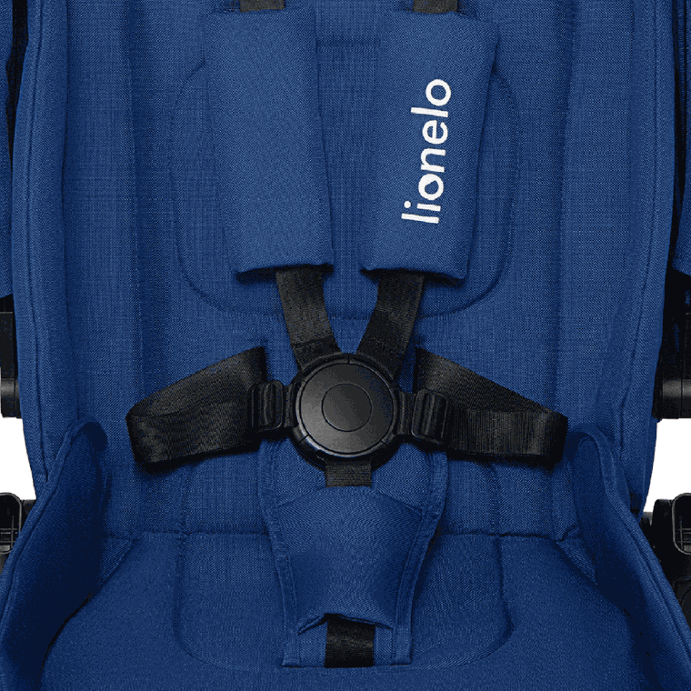 Lionelo, Mika, wózek wielofunkcyjny z fotelikiem, 3w1, Blue Navy