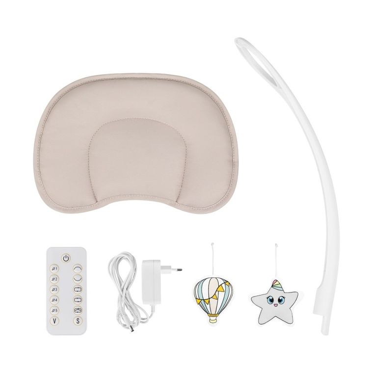 Lionelo, Olivia, elektryczny bujaczek, Beige Natural