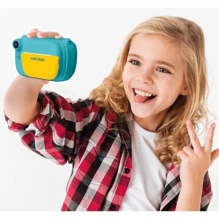 Lisciani, Hi-Tech, Print Cam, aparat natychmiastowy, zestaw z ramkami i naklejkami