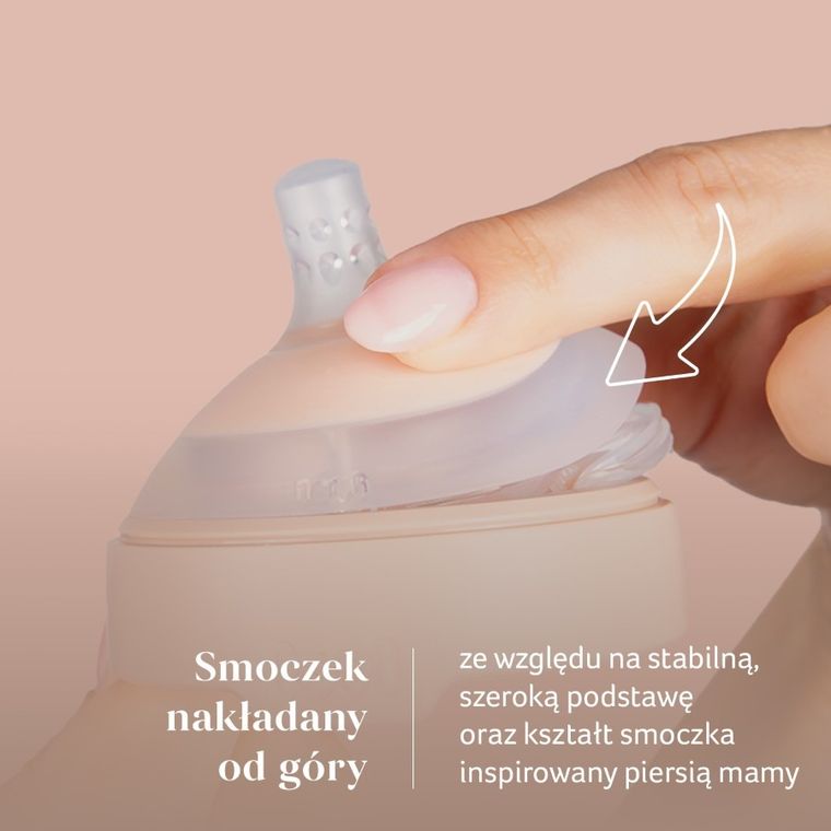 Lovi, Mammafeel, smoczek dynamiczny do karmienia, wolny przepływ, 3m+