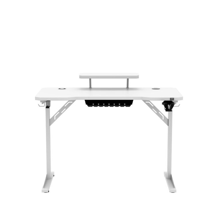 Mark Adler, Leader 5.1 White, biurko komputerowe z półką, 115 cm