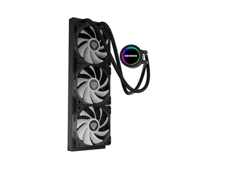 Natec, chłodzenie wodne, Hydria Genesis 360 ARGB, czarne