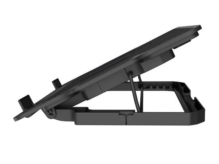 Natec, Dipper, podstawka chłodząca, 2 12.1-17.3 cala, 2 USB, LED