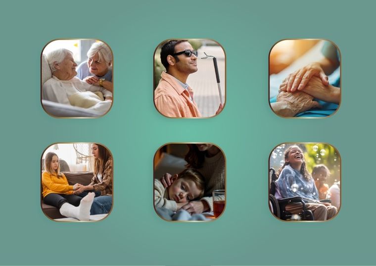 Neno, Ti Amo, niania elektroniczna, asystent opieki z funkcją SOS, 2.4 GHz