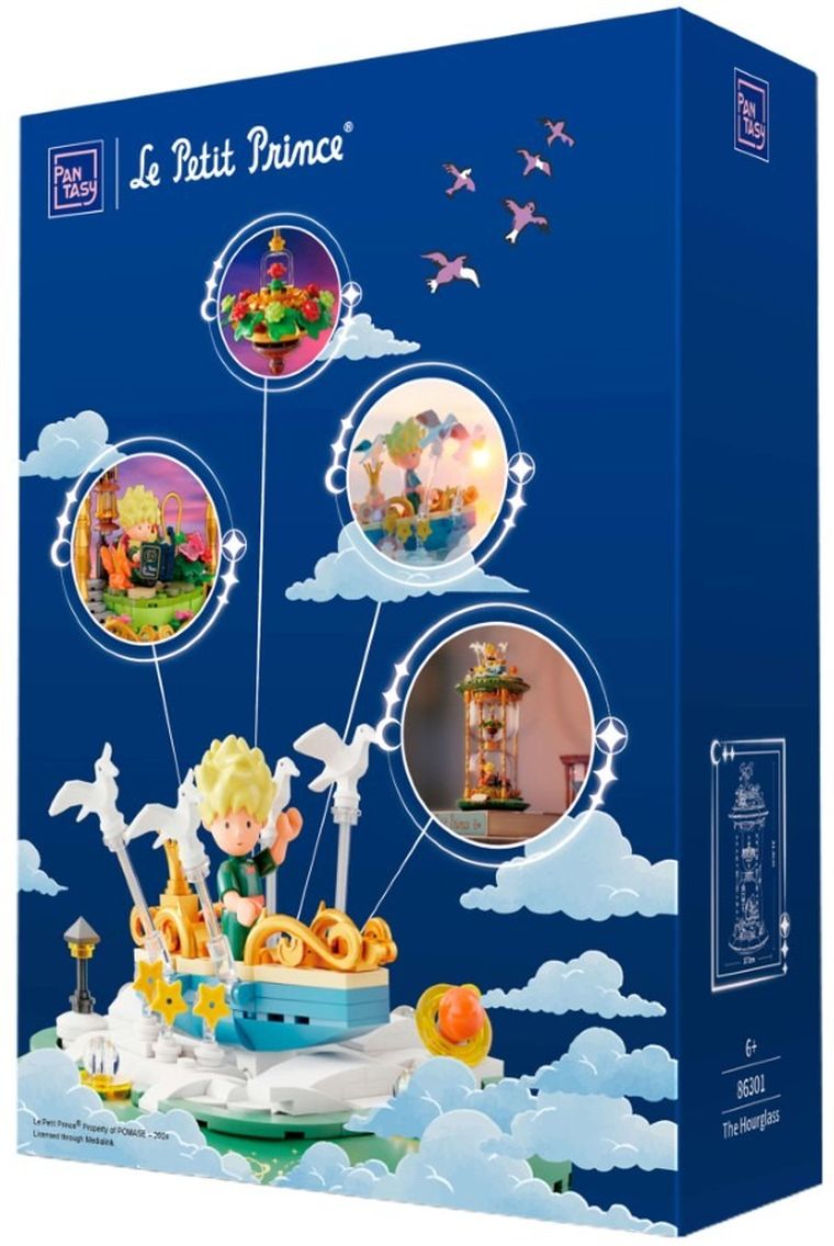 Pantasy, Mały Książę, Klepsydra, klocki konstrukcyjne, 666 elementów