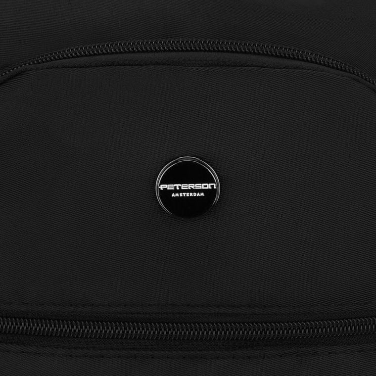 Peterson, plecak podróżny, czarny