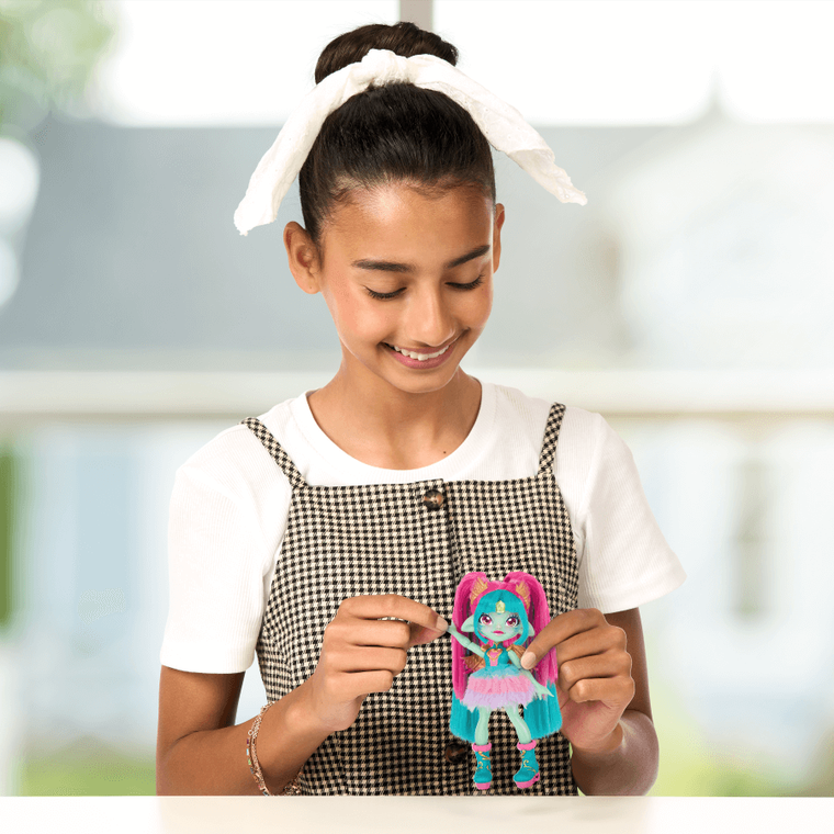 Pixlings, lalka smoczyca, turkusowa