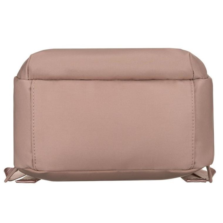 Plecak miejski, różowy, skóra ekologiczna, Peterson