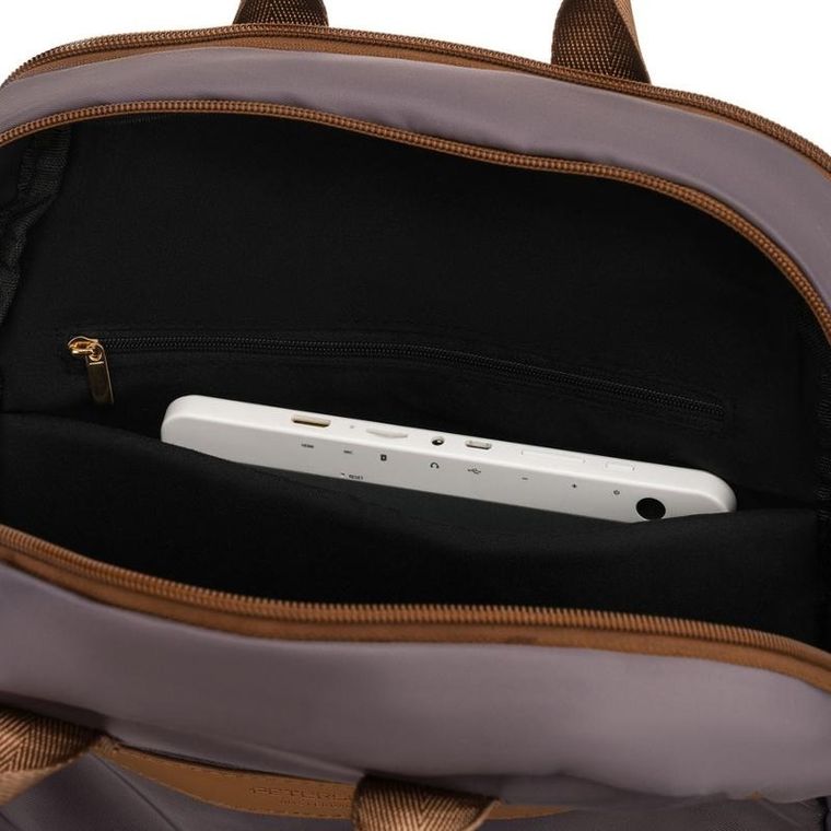 Plecak miejski, szary, Peterson