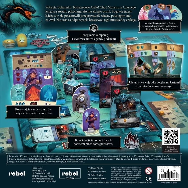 Rebel, Dungeon Legends, gra karciana
