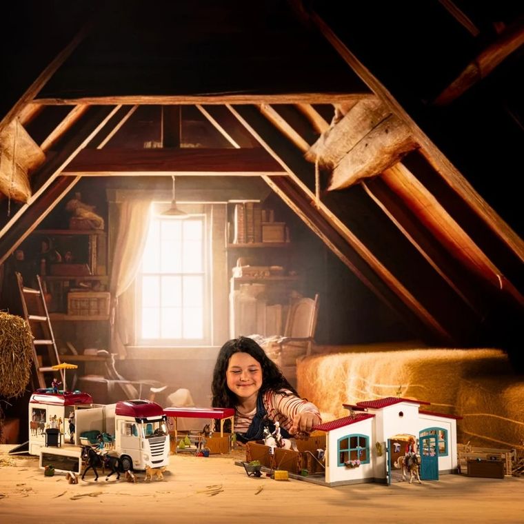 Schleich, Horse Club, Arena Jeździecka Peppertree, zestaw, 42639