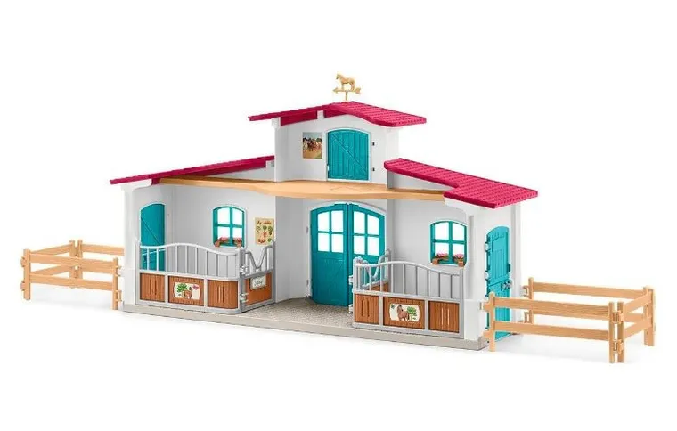 Schleich, Horse Club, Centrum jeździeckie Lakeside, zestaw, 42567