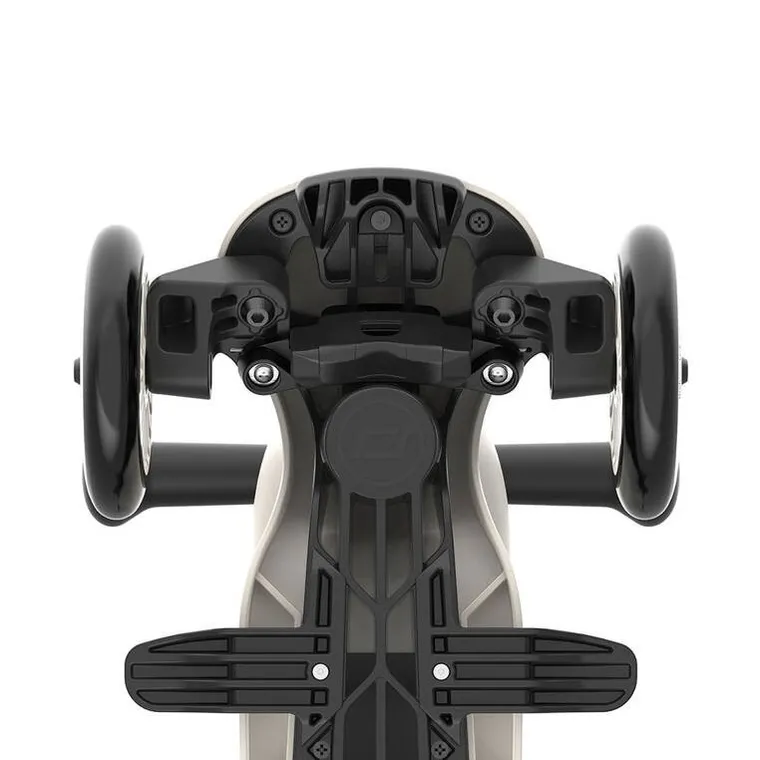 Scoot & Ride, Highwaykick 1, Push and Go, jeździk i hulajnoga z rączką do prowadzenia 2w1, Ash