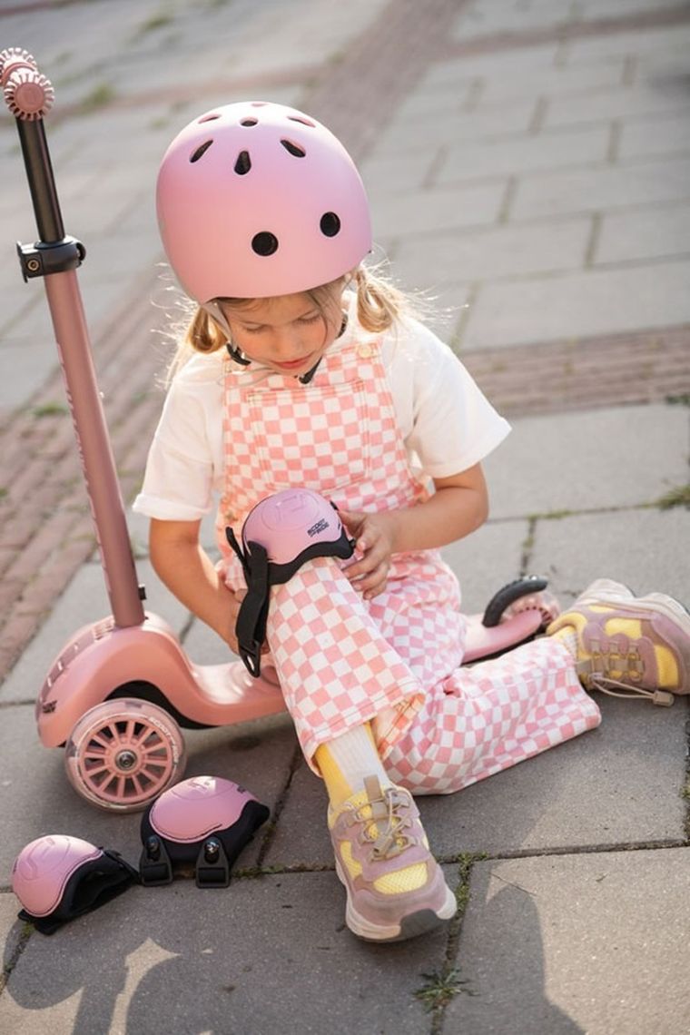 Scoot & Ride, Highwaykick 3S, hulajnoga z systemem sterowania 2w1, Rose