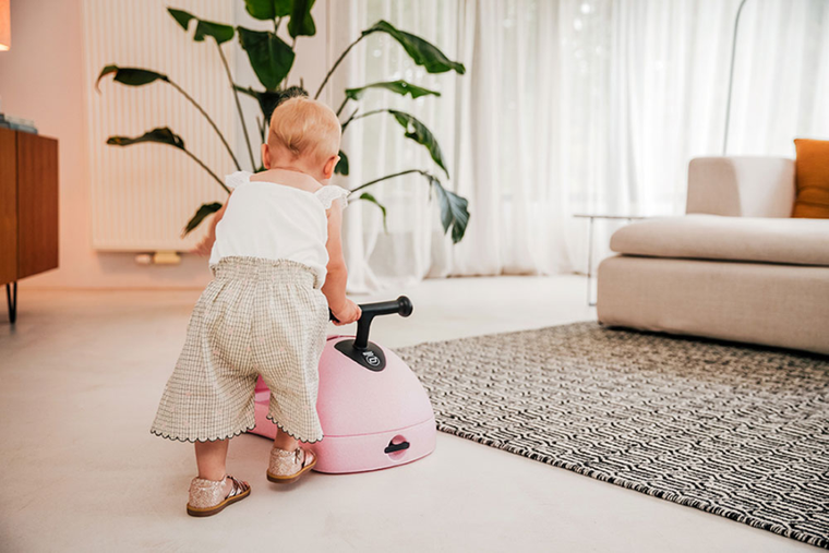 Scoot & Ride, My First, ewolucyjny jeździk pchacz, rose, 3w1