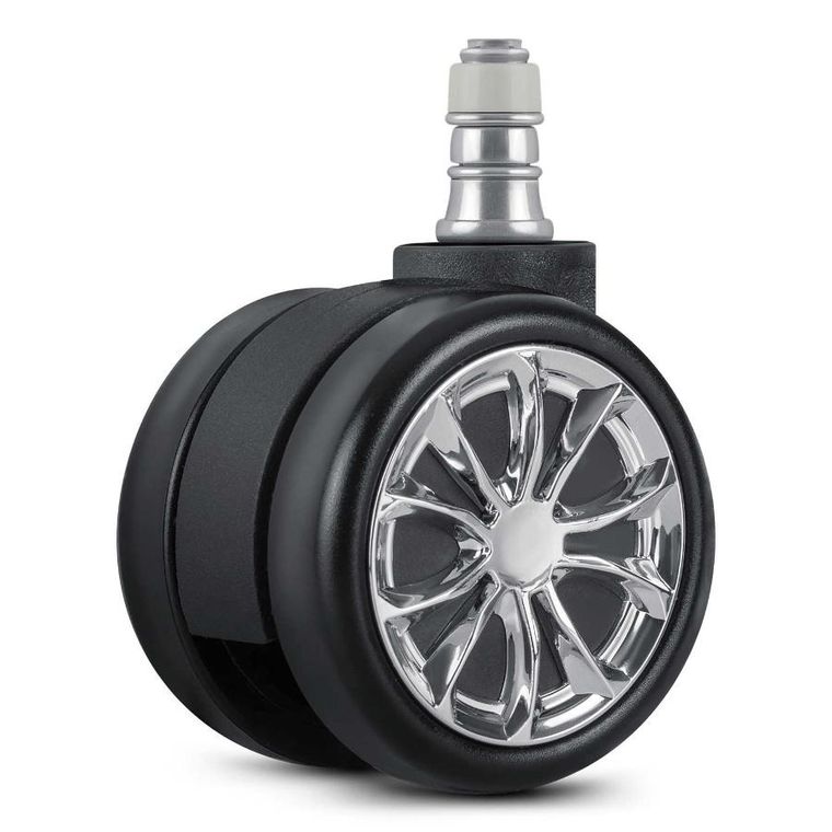 Sofotel, kółka gumowane do foteli, czarne, 5 szt.