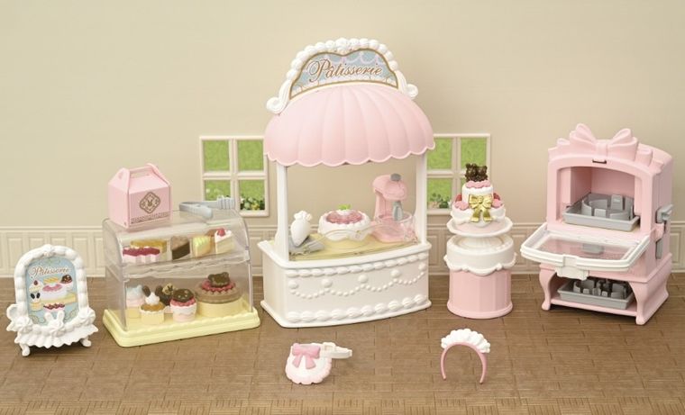 Sylvanian Families, Cukiernia pełna pyszności, zestaw akcesoriów, 5807