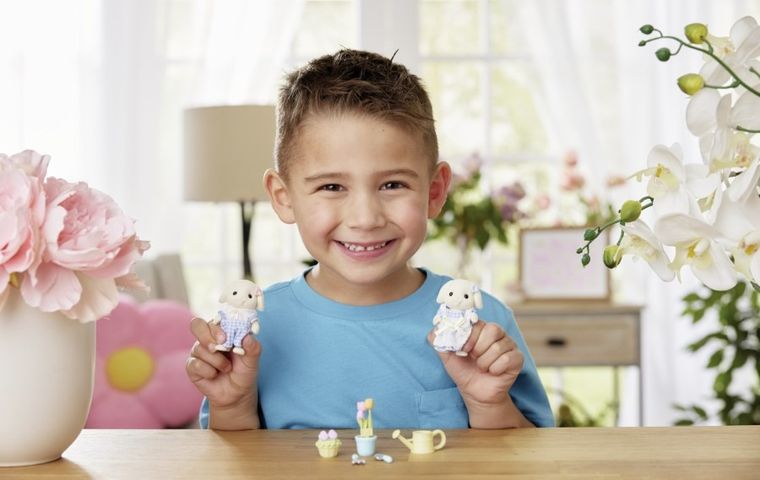 Sylvanian Families, Kwiatowy zestaw z figurkami, 5736