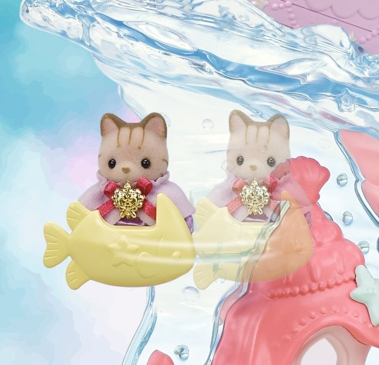 Sylvanian Families, Pałac małych Syrenek, zestaw figurek, 5701