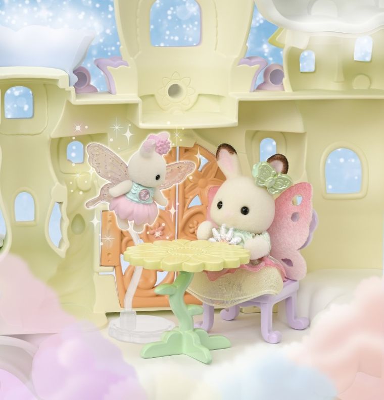 Sylvanian Families, Podniebny Pałac Kwiatowych Wróżek, zestaw z figurkami, 5815