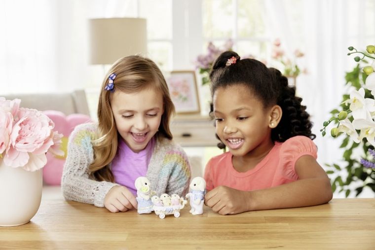 Sylvanian Families, Rodzina króliczków, zestaw figurek, 5735