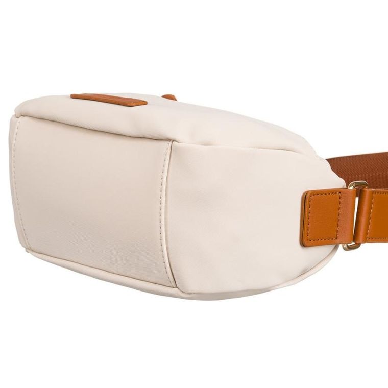 Torebka listonoszka, beżowa, Peterson