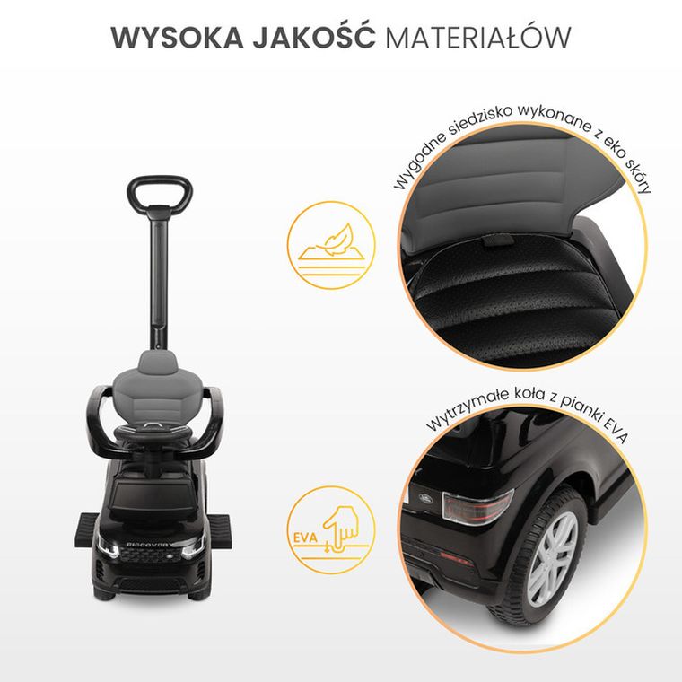 Toyz, Land rover, jeździk, white