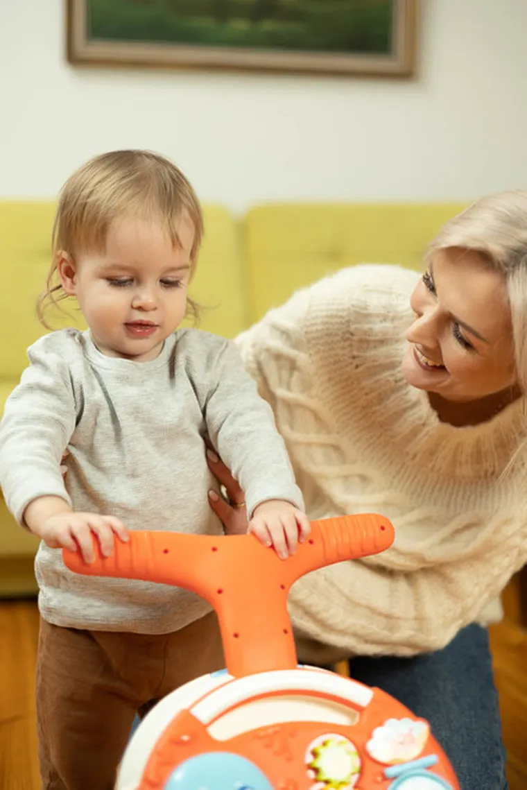 Toyz, Spark, chodzik, stolik edukacyjny, 2w1, grey