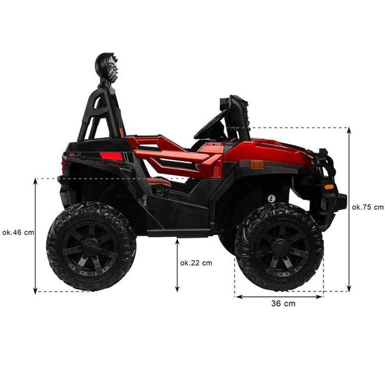 Toyz, Timus, pojazd terenowy na akumulator, camo