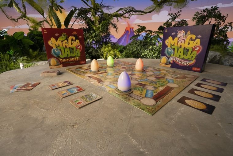 Trefl, Magajaja, Dinosaurs, gra familijna