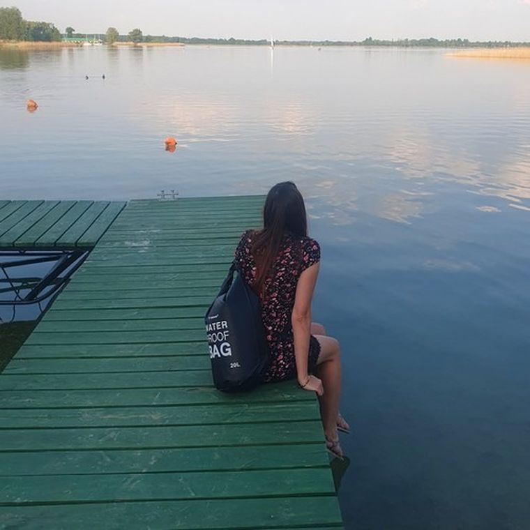 Trizand, worek wodoszczelny, czarny, 20l