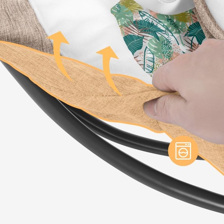 Tulano, Astrid 35, bujaczek leżaczek elektroniczny, beige