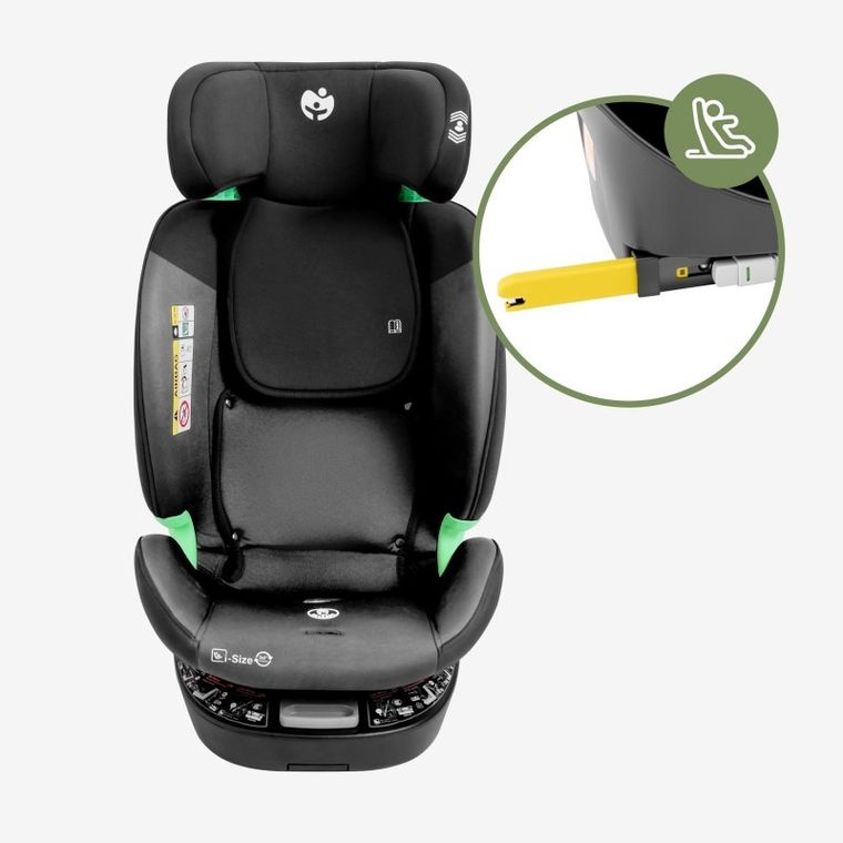 Tulano, Loom 35, fotelik samochodowy, black grey