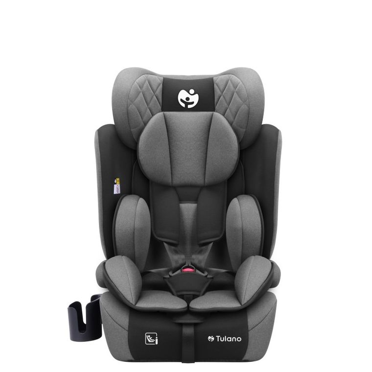 Tulano, Zooma 25, fotelik samochodowy, grey-black, 76-150 cm