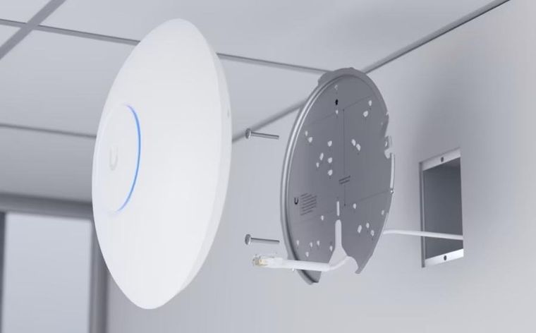 Ubiquiti, punkt dostępowy, WiFi7, 6GHz, 1xRJ45, 2,5Gbps