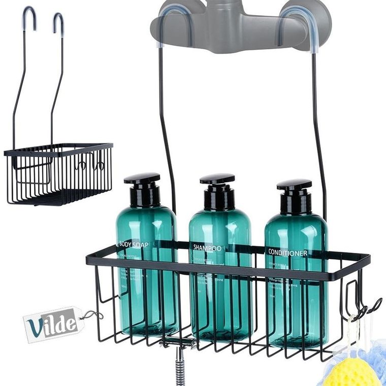 Vilde, półka łazienkowa do kabiny prysznicowej, zawieszana