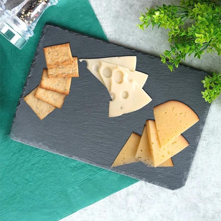 Vilde, Taca do serwowania kamienna łupek prostokątna, 30-20 cm