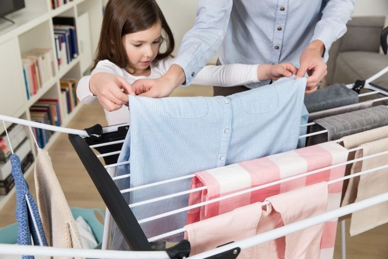 Vileda, Premium 2w1, suszarka na pranie, wewnętrzna, stojąca, 157332