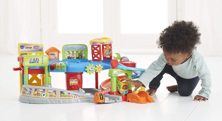 Vtech, Tut Tut Autka, Garaż, zestaw z pojazdem