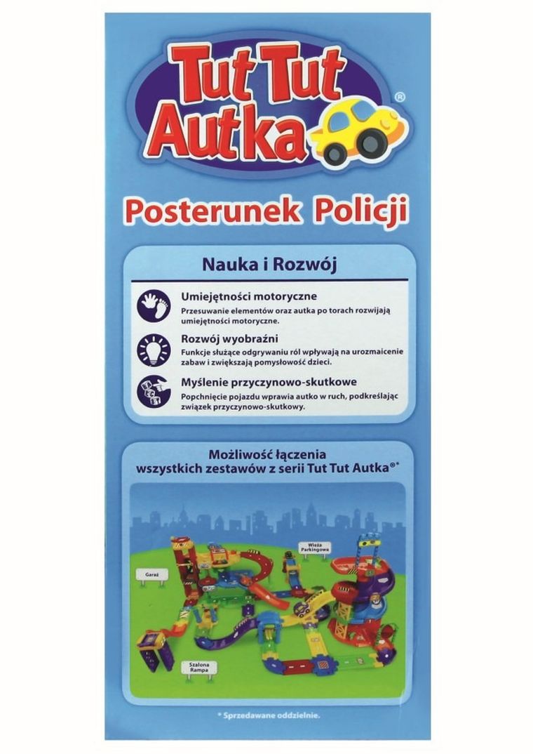 Vtech, Tut Tut Autka, Posterunek Policji, zestaw