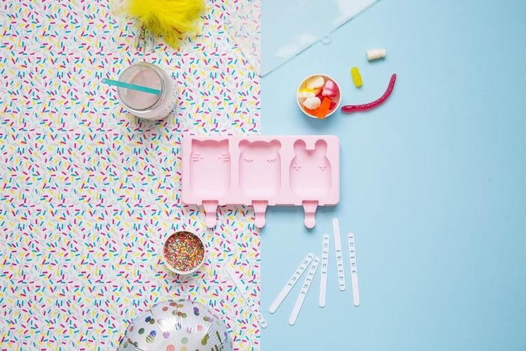 We Might Be Tiny, silikonowe foremki do lodów, yellow