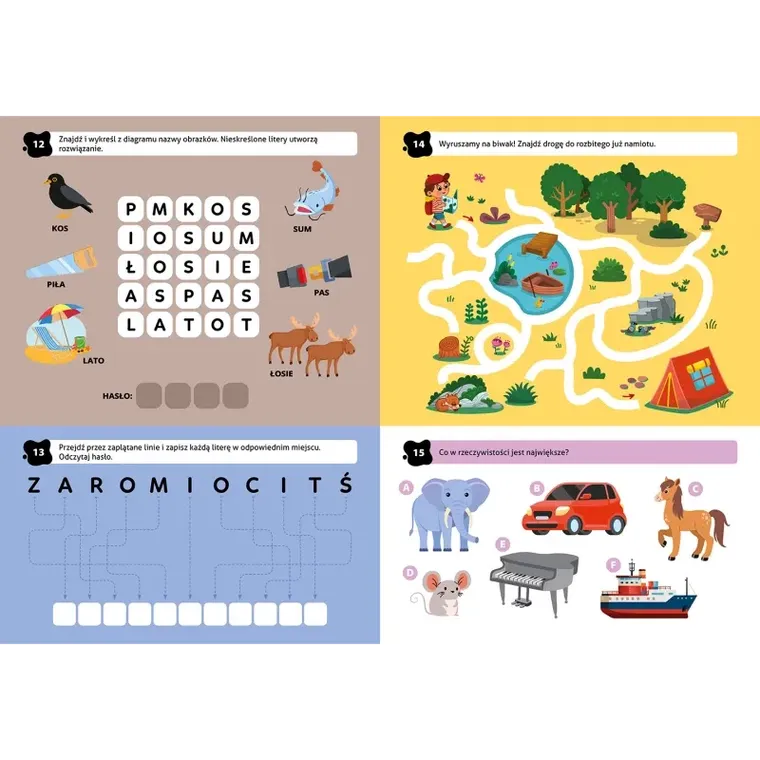 100 ciekawych łamigłówek. Od 6 lat