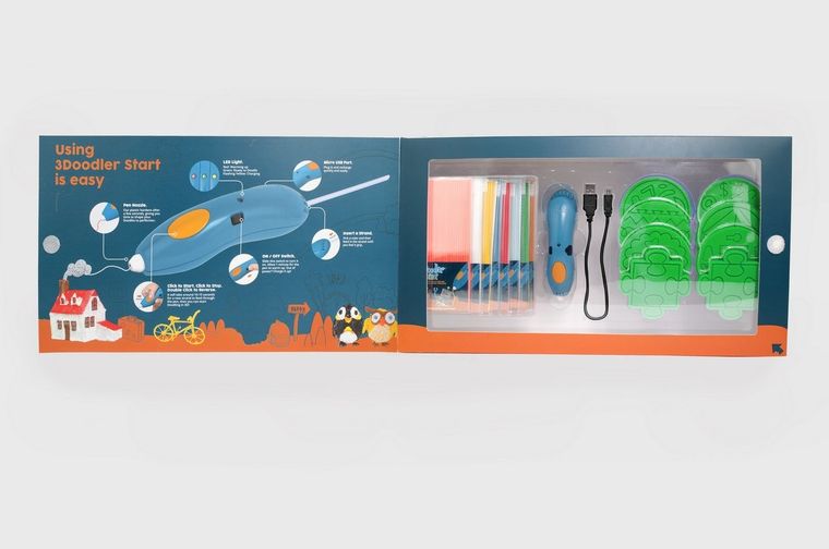 3Doodler, długopis 3D, mega zestaw
