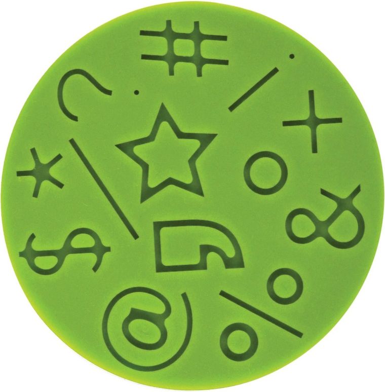 3Doodler, Symbole, zestaw szablonów do długopisu 3D