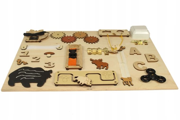 3toysm, tablica manipulacyjna, las, 37,5-50 cm